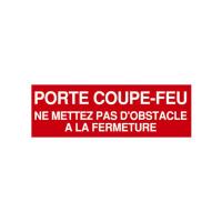 Panneau prévention incendie