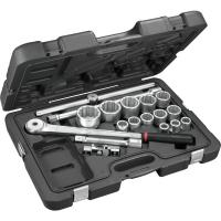 Cliquet et douille 3∕4'' coffret de 18 pièces KL.500PB