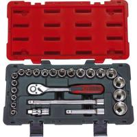 Cliquet et douilles 1∕2'' coffret de 24 pièces ULTIMATE