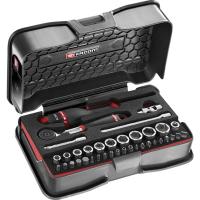 Cliquet et douilles 1∕4'' coffret de 37 pièces R.161-6M6PB