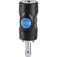 Raccord rapide de sécurité mono impulsion pour flexible
