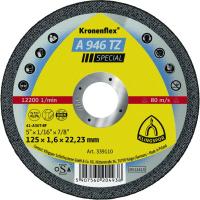 Disques à tronçonner inox et acier A 946 TZ Special