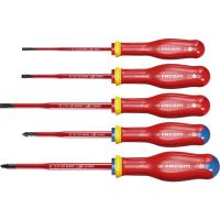Tournevis Protwist® slim isolé 1000V ATD.J5TVEPB Jeu de 5 
