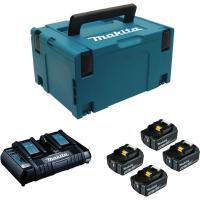 Pack 4 batteries 18 V - 6,0 Ah