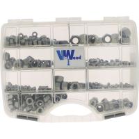 Mallette de 478 écrous frein - inox A2