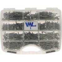 Mallette de 1055 vis tête fraisée Torx - Inox A2