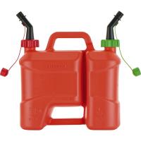 Jerrican double compartiment 5L+3L avec bec rigide