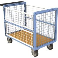 Chariot conteneur grillagé