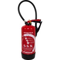 Extincteur poudre ABC avec support mural