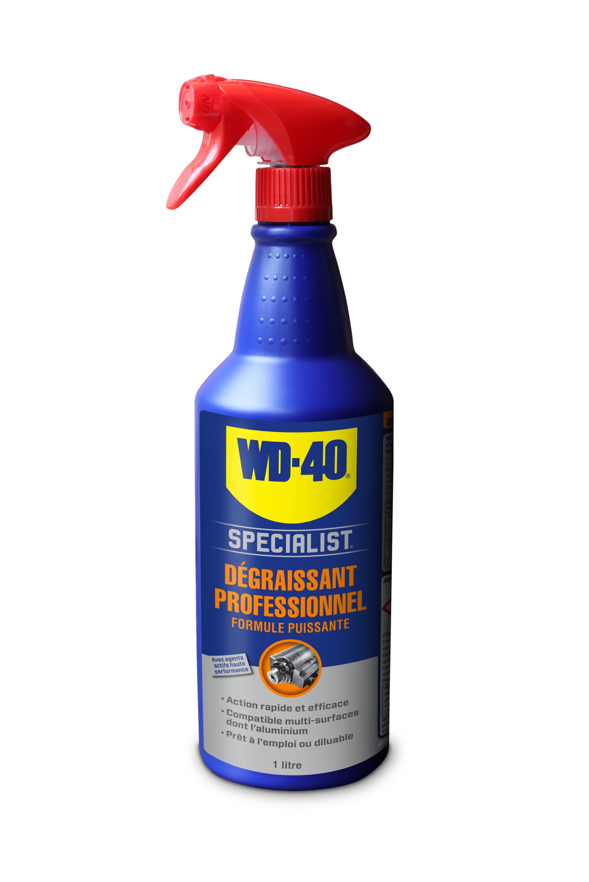 Dégraissant Professionnel WD-40 Specialist en flacon pulvérisateur de 1 Litre