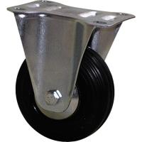 Roulette caoutchouc noir