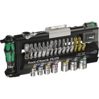 Embout de vissage cliquet douille Tool-Check PLUS coffret de 39 pièces