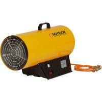 Chauffage air pulsé au gaz à combustion directe