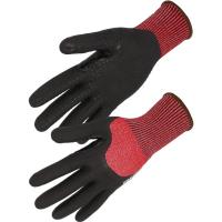 Gant 3∕4 enduit nitrile mousse + picots indice D PHD54RED 
