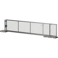 Portail coulissant manuel