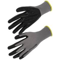 Gants paume enduite nitrile lisse PER13NIB