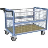 Chariot conteneur grillagé