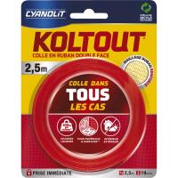 Ruban adhésif double face Koltout