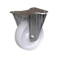 Roulette polypropylène blanc