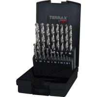 Jeux de forets DIN 338 Type N, HSS taillés meulés