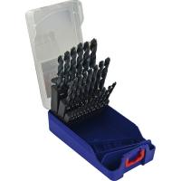 Coffret de 25 forets TSX HSS taillés meulés