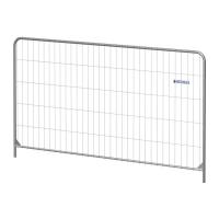 Clôture mobile arrondie