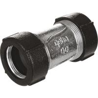 Raccord à compression manchon droit pour tubes acier et PE