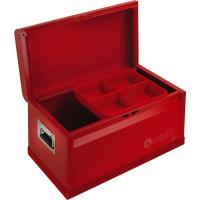 Coffre de chantier avec plateau