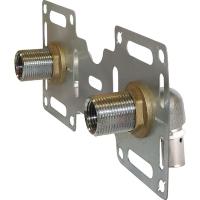 Kit platine douche  multicouche à sertir 