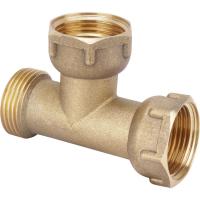 Té mâle - femelle - femelle à écrous mobiles