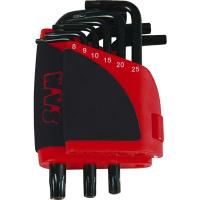 Clé mâle Résistorx® en étui 59-R9A jeu de 9