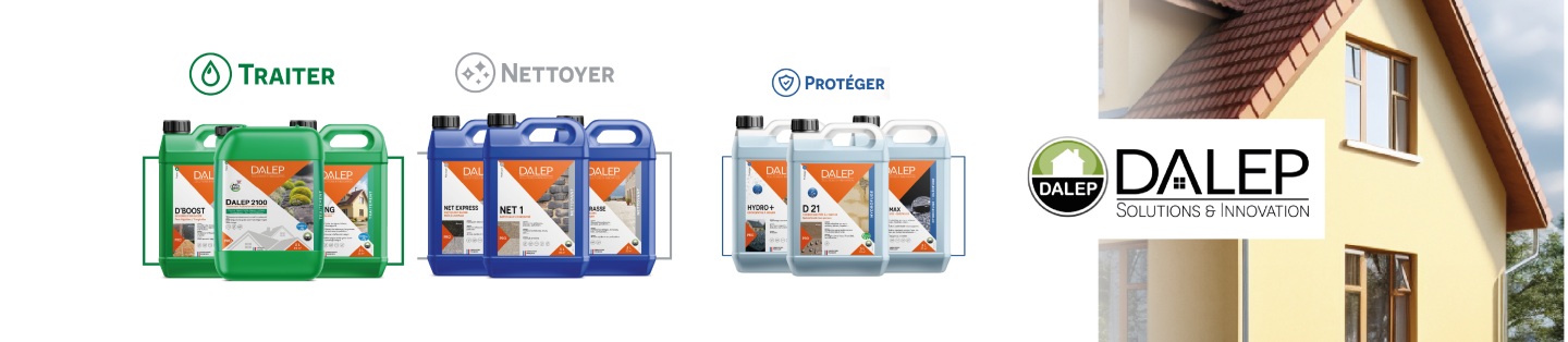 Une gamme complète de produits pour l'entretien des extérieurs. 